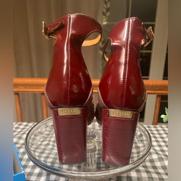 Fluevog Unite Ankle Strap Ghali sz 7.5 - Picture 5 of 6